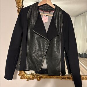 Ted Baker Black Leather Jacket